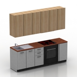 kitchen - 3D Model Preview #f0c2811b