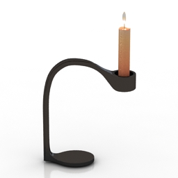 3D Candlestick preview