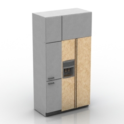 refrigerator - 3D Model Preview #877ca810