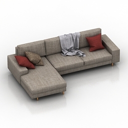 sofa - 3D Model Preview #8afad989