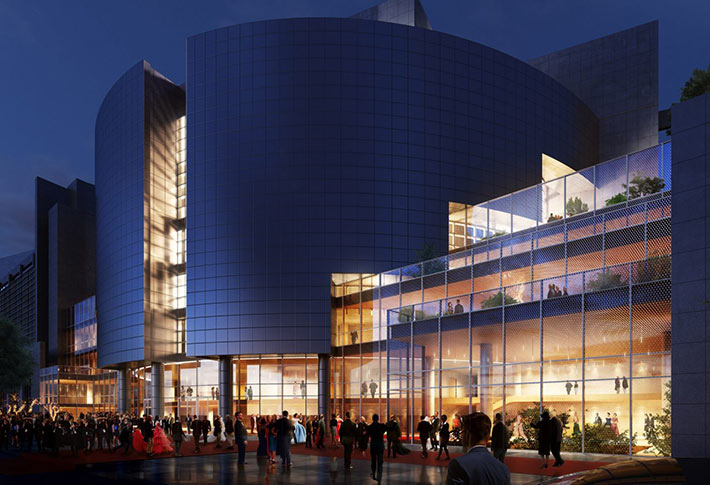 French Opéra Bastille transformation, Paris, France