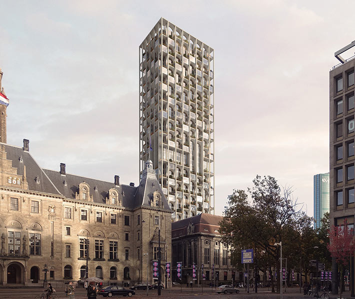 Historic Post Office redesign, Rotterdam, Netherlands