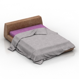 bed 2 3D Model Preview #4f539534