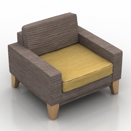 armchair - 3D Model Preview #33b6d8a3