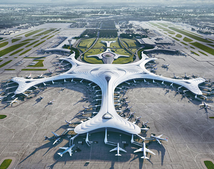Terminal 3 at Harbin Taiping International Airport, Harbin, China