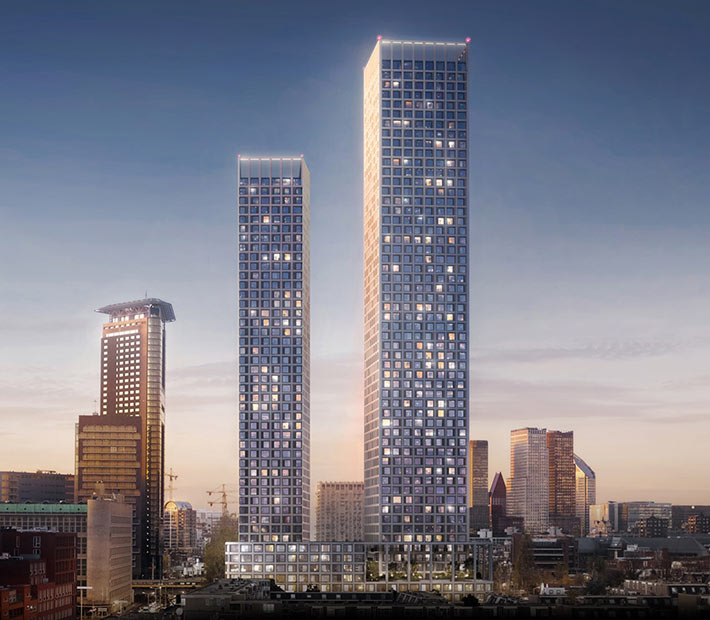 The Grace by Mecanoo Architecten, The Hague, the Netherlands