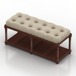 bench greta 3D Model Preview #b27df086