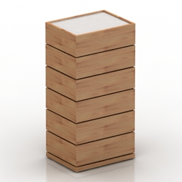 locker 3 3D Model Preview #2b8d5f08