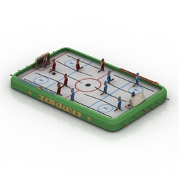 table hockey 3D Model Preview #eb66f188