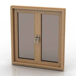 window 2 3D Model Preview #e4c0b2a1