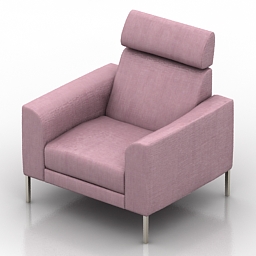 3D Armchair preview