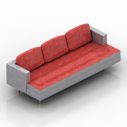 sofa dunbar formdecor 3D Model Preview #6b455260