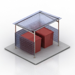 dumpster 3 3D Model Preview #c0f3f493