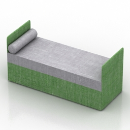 bed david oliver day 3D Model Preview #007c54ab