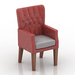armchair cafe 3D Model Preview #d99b2c0c