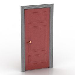 door 4 3D Model Preview #d9622306