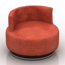 armchair saba quintastrada 3D Model Preview #c81723ca