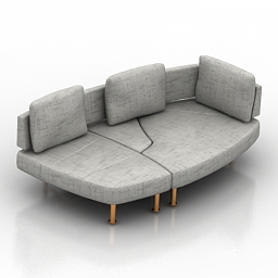 3D Sofa preview