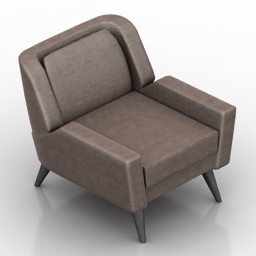 3D Armchair preview