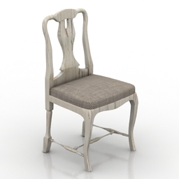 chair shabby 3D Model Preview #29eeba80