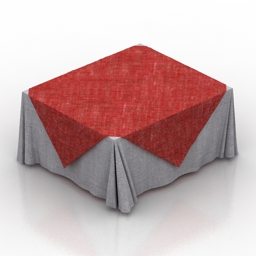 tablecloth 3D Model Preview #38c57e58