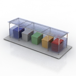 dumpster 6 3D Model Preview #f49c369f