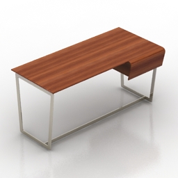 table desk 3D Model Preview #4b54bdb1