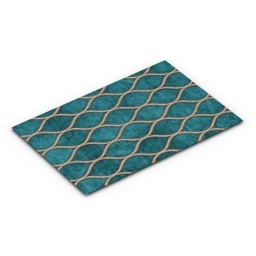 carpet peacock 3D Model Preview #92e2a061