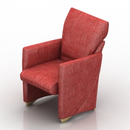 3D Armchair preview