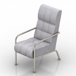 3D Armchair preview