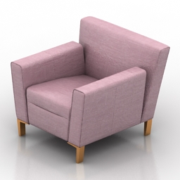3D Armchair preview