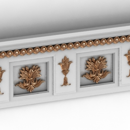 cornice decorative ceiling amd 3D Model Preview #c47922cf