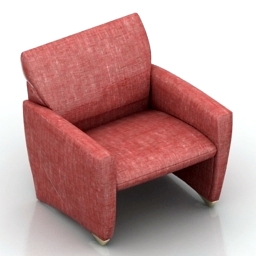 armchair 1 3D Model Preview #6d76802c