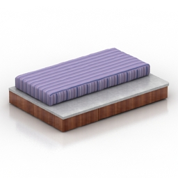bed 2 3D Model Preview #7cdafeb7