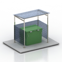 dumpster 2 3D Model Preview #020a3e11