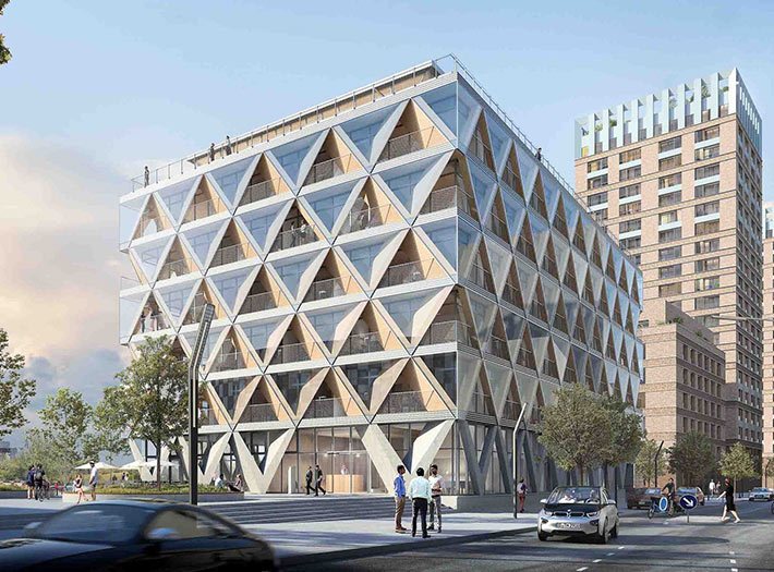 The Cradle office building, Düsseldorf, Germany
