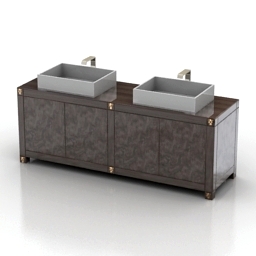 wash-basin - 3D Model Preview #f1325089