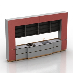kitchen yambo 3D Model Preview #5b5ff173