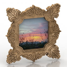 frame photo 3D Model Preview #9f2c6b00