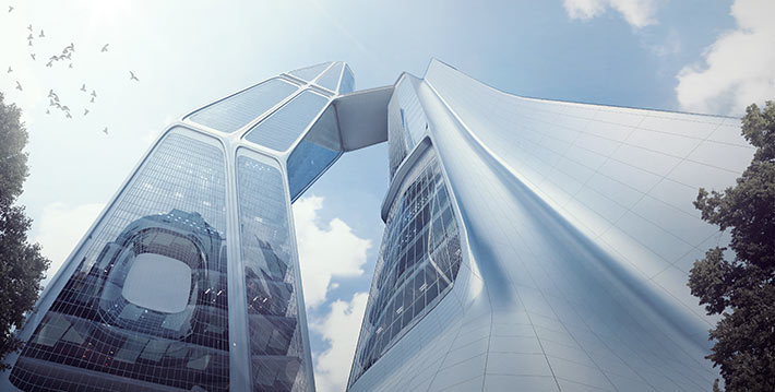 Dual Towers by MA2, Hong Kong