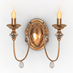 3D Sconce preview