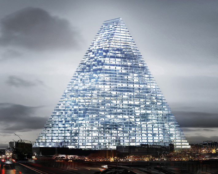 Tour Triangle by Herzog & de Meuron, Paris, France