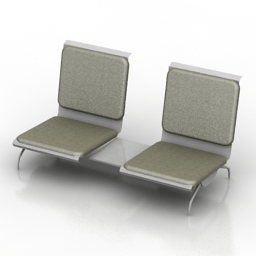 armchair 2 3D Model Preview #c9646f29