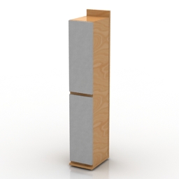 locker 3 3D Model Preview #50cc486d