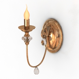 3D Sconce preview