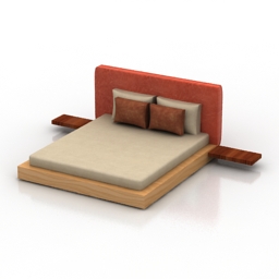 bed - 3D Model Preview #c9692c32