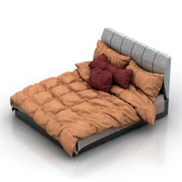 bed florence laguna 3D Model Preview #eee238ef