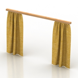 curtain - 3D Model Preview #de5191ab