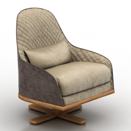 armchair - 3D Model Preview #4104874e