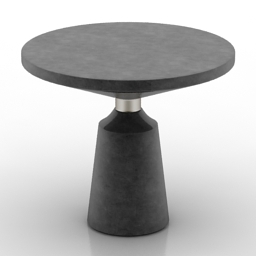 table nicole ocassional table stuart scott 3D Model Preview #c807dcf1